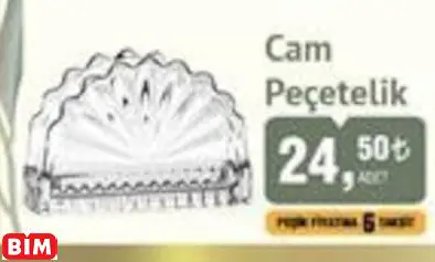 GLASS İN LOVE CAM PEÇETELİK